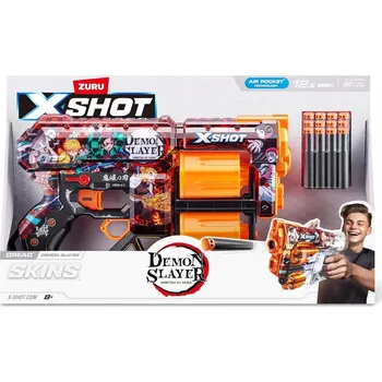 Xshot Pistole Demon Slayer Dread + 12 šipek - 36767 raketomet