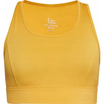 Dámské oblečení Dámský top ATHLSR fajn - žlutý, XS/S