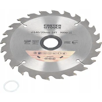Pilový kotouč Pilový kotouč s vidiovým ostřím 140x20/24Z Faster Tools