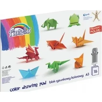 Blok Barevný kreslicí blok A3/16 listů FIORELLO