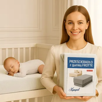 Prostěradlo FROTÉ PROSTĚRADLO S GUMOU 90X200 POLSKÉ BÍLÉ