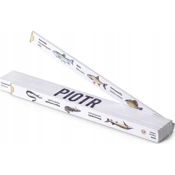 metr Metrie | Block-52 Skládací metr rybářský se jménem Piotr, 2m