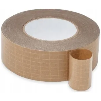 Lepicí páska Papírová lepicí páska se solventním lepidlem, vyztužená mřížkou, 50 mm x 50 m
