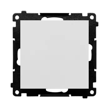 vypínač Vypínač jednopólový, řazení 1, 10 A / 230 V~, bezšroubové svorky, Simon 55 TW1.01/114, šedá světlá