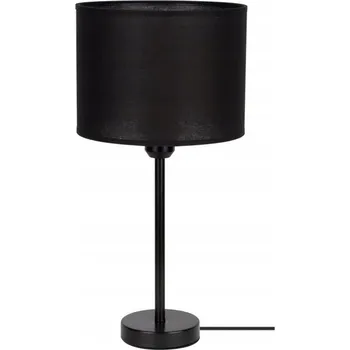 Lampička Tamara Stolní Lampa 1xE27 Max.40W Černá Kov/Černé Stínidlo