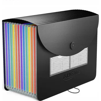 POŘADAČ / ORGANIZÉR NA DOKUMENTY A4 S 24 PŘIHRÁDKAMI - ROZKLÁDACÍ, KANCELÁŘSKÝ