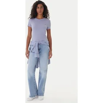 Pánské tričko Tommy Jeans T-Shirt DW0DW20459 Modrá Slim Fit M