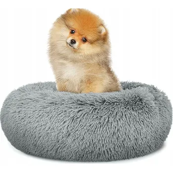 Pelíšek pro psa Polštář pro psa Leobert šedý 40 cm x 40 cm