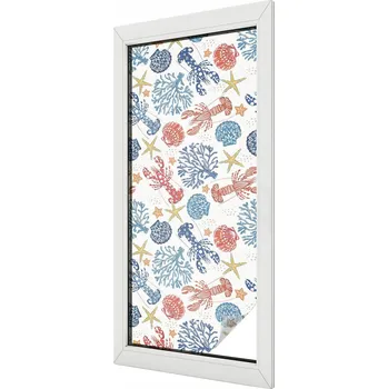 Okenní dekorace Hotová mléčná Fólie 116 x 50 cm