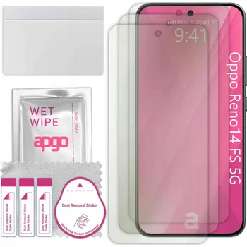 Pouzdro na mobilní telefon 3x MATNÁ hydrogelová Fólie pro Oppo Reno14 FS 5G