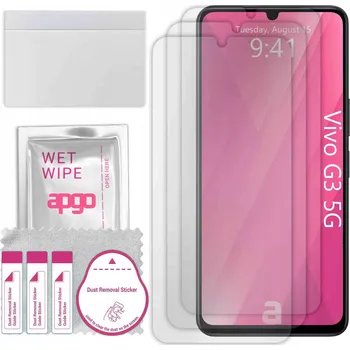 Pouzdro na mobilní telefon 3x Hydrogelová ochranná Fólie pro Vivo G3 5G
