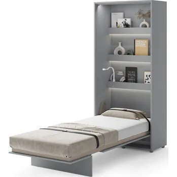 Postel Lenart Bed Concept 101x218 cm šedá