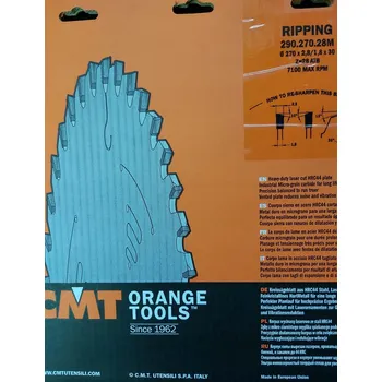 Pilový kotouč Kotouč na řezání dřeva CMT 290.270.28M 270 x 30 mm, 28 zubů