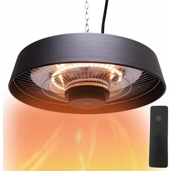 Topidlo Závěsné topné těleso 4iQ Groups Wenus černé IR 2000 W