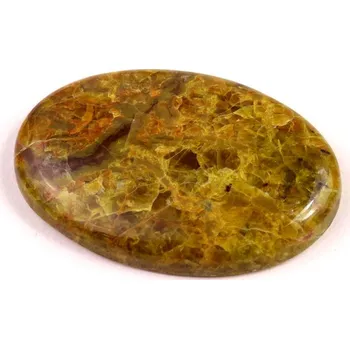Přírodní kámen Kabošon Green Opal č.7925 (36x24x6mm)