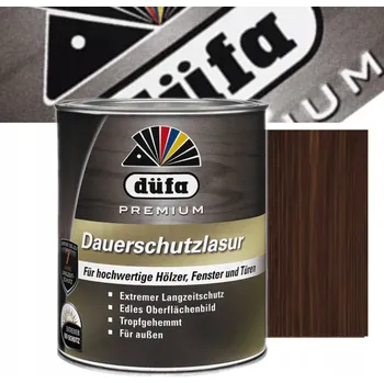 Vrták LAZUROLAK DUFA DAUERSCHUTZLASUR 0,375L PALISANDR