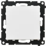 Vypínač střídavý, bez piktogramu, řazení 6, 10 A / 230 V~, bezšroubové svorky, Simon 55 TW6.01/X/111, bílá