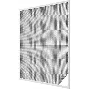 Okenní dekorace Fólie na okna mléčná - okenní fólie na sklo, balkon, grafická mřížka 100x146 cm