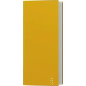 Diář Baloušek Tisk - Božka - Color - měsíční diář 2026, okrová, 7,9 × 17,9 cm