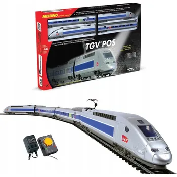 Vláček a vláčkodráha Vláčkodráha startovací sada TGV POS Mehano MEH-T756