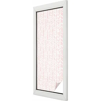 Okenní dekorace Dekorativní Fólie s motivem na okno jedle pastelová 50x146