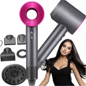 Fén PROFESIONÁLNÍ FÉN NA VLASY 1600W S ULTRA IONIZACÍ A KONCENTRÁTOREM