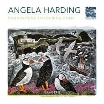 Antistresové omalovánky Kolorowanka Angela Harding Countryside Colouring - Harding, Angela