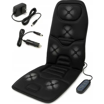 Masážní přístroj PrzyPas masážní přístroj s vyhříváním do auta, černá