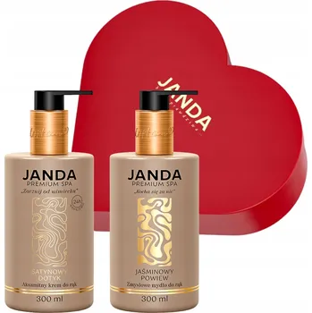 Péče o ruce Sada JANDA PREMIUM SPA Krém na ruce Mýdlo na ruce krabička ve tvaru srdce