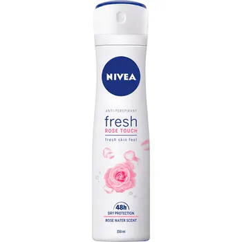 NIVEA Fresh Rose Touch antiperspirant ve spreji 150 Ml