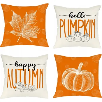 Povlak na polštářek Dekorační povlak na polštář PODZIMNÍ DEKORACE 45 x 45 cm