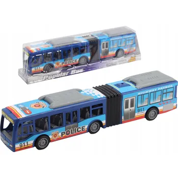autíčko VELKÝ MĚSTSKÝ KLOUBOVÝ AUTOBUS 28 CM CITY VOZIDLO HRAČKA PRO DĚTI