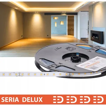 LED páska LED pásek | Teplá bílá | 24V | 80 LED/m | 900 lm/m | 10 m | 7 let záruka