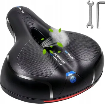 Sedlo na kolo ŠIROKÉ VODĚODOLNÉ SEDLO NA KOLO - POHODLNÉ PRO HORSKÁ, SILNIČNÍ A TRÉNINKOVÁ KOLA