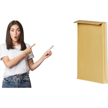 Obálka Obálka bez okénka 250 x 350 mm hnědá 250 ks