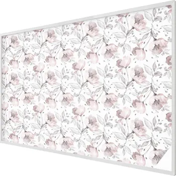 Okenní dekorace Dekorační Fólie na Okno Zatemňovací Samolepicí Růžové Listy 200x146