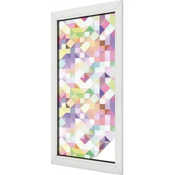 Okenní dekorace Fólie Samolepicí Mléčná Dekorativní Abstraktní mozaika 50x116