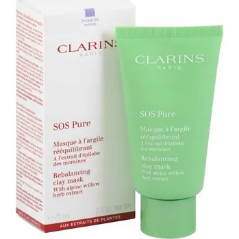 Pleťová maska Clarins Sos Pure Pleťová Maska 75 Ml
