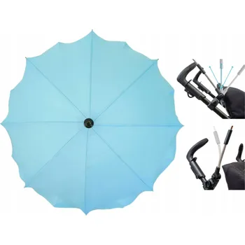 Deštník Slunečník na kočárek Skyline 68 cm, vícebarevný