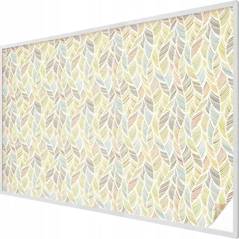 Okenní dekorace Fólie Samolepicí Mléčná Okenní Ozdobná Dýha Duhové peří 200x146