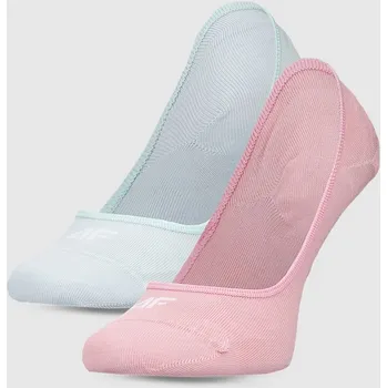 Dámské ponožky Dámské PONOŽKY (ponožky) 4F KOTNÍKOVÉ PONOŽKY (nízké ponožky) neviditelné ponožky (ponožky) no-show, sada 2 PÁRY, velikost 35-38