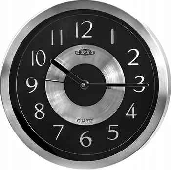 Hodiny Nástěnné hodiny Chermond stříbrné 25 cm