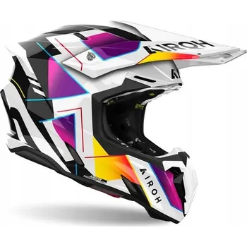 Helma na motorku OFF-ROAD PŘILBA AIROH TWIST 3 RAINBOW GLOSS M