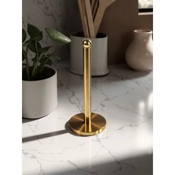 Držák kuchyňských utěrek Sinsay - Stojan na papírové utěrky - zlatá - 829GL-GLD - 829GL-GLD-ONE-1