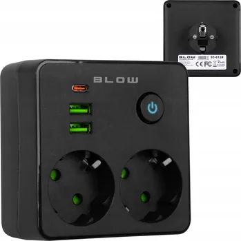 Napájecí kabel Prodlužovací Kabel Blow 0 m 2 ks bílá