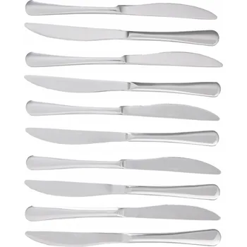 SADA NŮŽ NŮŽŮ 10 Ks stříbrná VIENNA 23,2 CM HOMLA