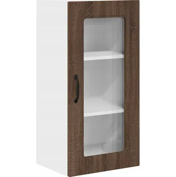 Kuchyňská skříňka Horní kuchyňská skříňka s policí Hnědý dub 40 x 31 x 80 cm