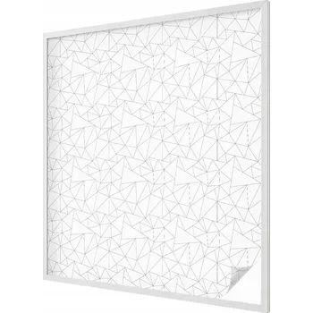 Okenní dekorace Fólie mléčná hotová 116 x 100 cm