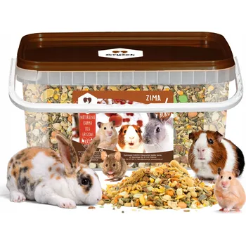 Krmivo pro hlodavce Krmivo pro hlodavce Gryzek směs s prebiotiky a vitamíny Zima 3L