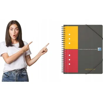 Sešit Oxford Notes A5 v odstínech šedé a stříbrné